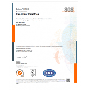 ISO 9001-2015 Certified